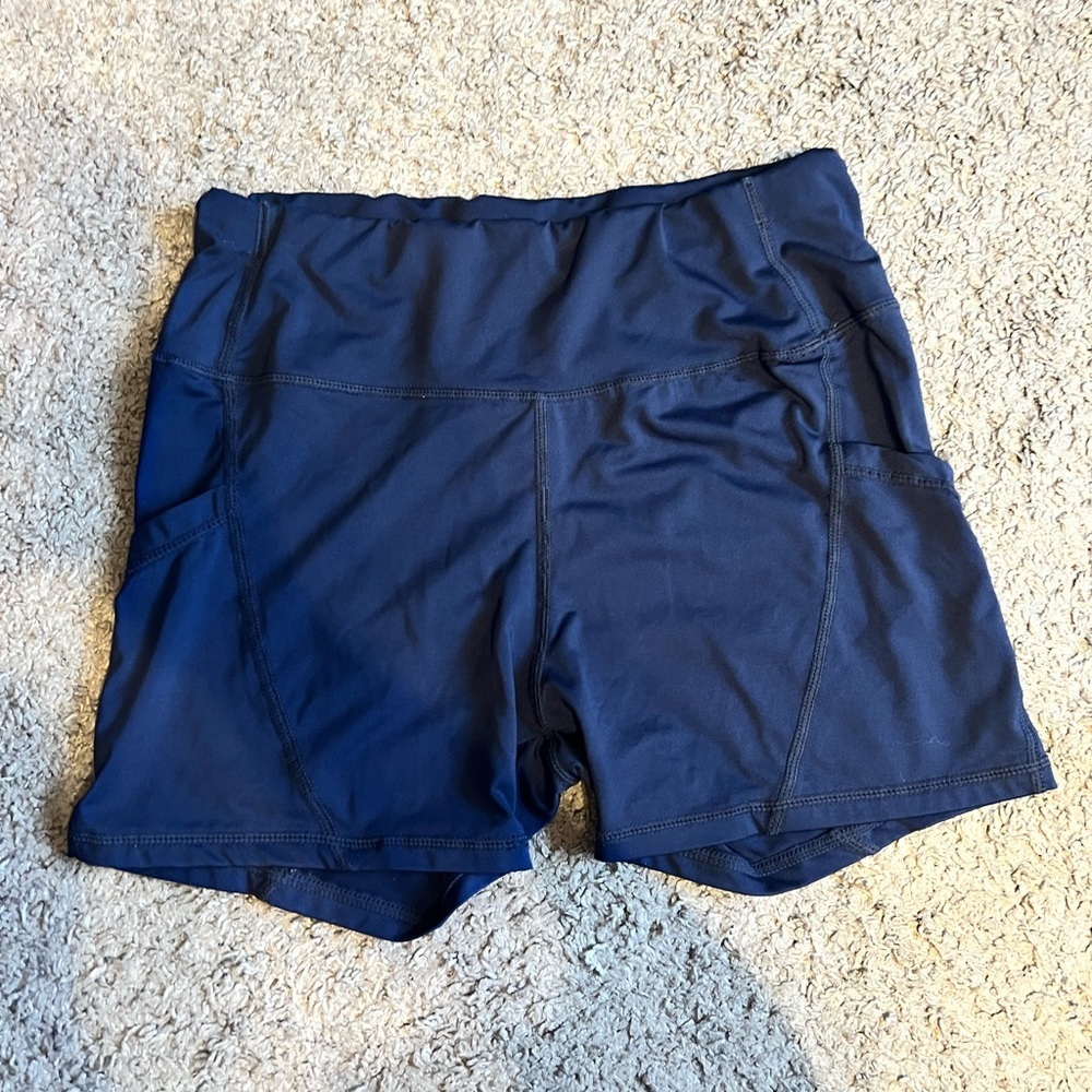 3/$15 Women's Navy Blue Shorts